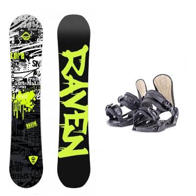 Raven Core Junior mini dětský snowboard + Beany Junior vázání - 115 cm + S - EU 36-38