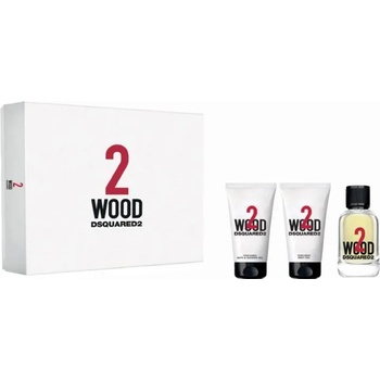 Dsquared2 2 Wood Gift Set - EDT 50 ml + Body Lotion 50 ml + Shower Gel 50 ml унисекс