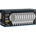 Mexen Vintis 10x LED филаментна спирална крушка E27, G125, 8W, Топла - 2200K, 450 lm, опушен (L168-E27-0822-70x10)