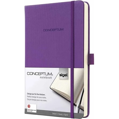 Conceptum Бележник CONCEPTUM Sigel Magic Purple A5, твърда корица (CO571)