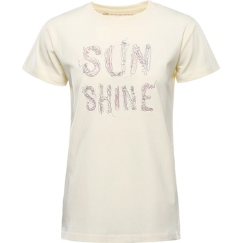 ALPINE PRO Дамска памучна тениска ALPINE PRO DORGA cream вариант pb ALPINE PRO | Bezhov | ЖЕНИ | XS