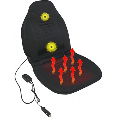 Autopoťah Compass vyhřívaný s masáží 12V TWIN 04079