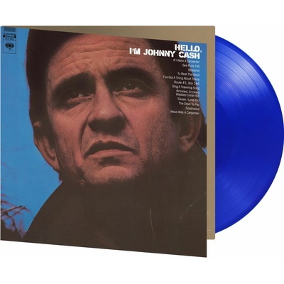 Cash Johnny - Hello, I'm Johnny Cash (Limited Coloured Blue VInyl) - Vinyl LP
