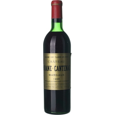 Chàteau Brane-Cantenac Margaux Grand Cru suché červené 1969 0,75 l (holá láhev)