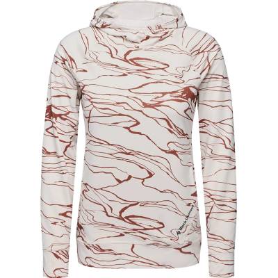 Black Diamond LS Alpenglow Hoody Women hnedá