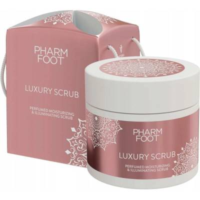 Pharm Foot Parfémovaný hydratační a rozjasňující peeling LUXURY SCRUB 200 g