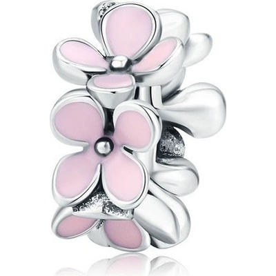 P&J Jewellery Stříbrný oddělovač Květinový věnec SB60