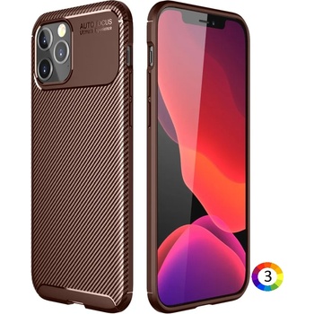 Image 1 of Apple iPhone 12 Pro Max 6.7 inch Удароустойчив Carbon Fiber Калъф и Протектор