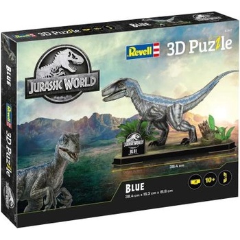 Revell 3D пъзел REVELL 00247 - Jurassic World - Blue