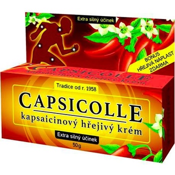 Capsicolle kapsaicinový krém extra hřejivý 50 g