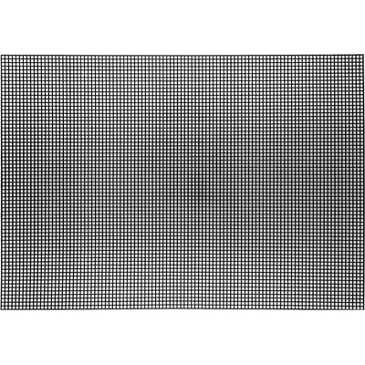 Plastová kanava / mřížka na tapiko 42x60 cm černá 1 ks