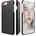 elago S7 Slim Fit 2 Case + HD Clear Film - поликарбонатов кейс и HD покритие за iPhone 8 Plus, iPhone 7 Plus (черен-мат)