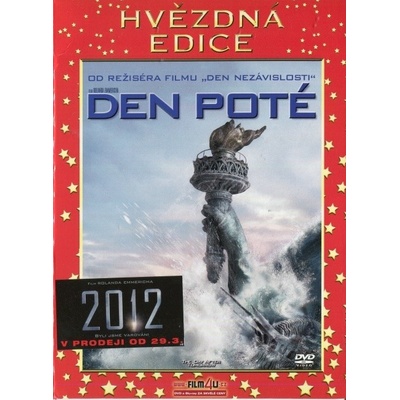 Den poté papírový obal DVD