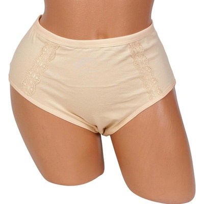 Макси бикина в телесен цвят с дантелени ленти