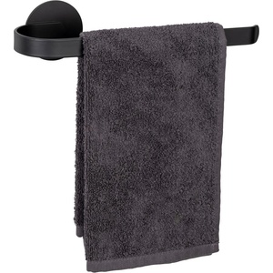 WENKO Матово черна самозалепваща метална поставка за кърпи Bivio - Wenko (26173100)