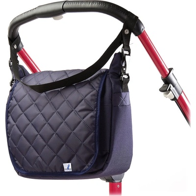 Caretero Капитонирана Чанта За Количка Тъмносин Caretero