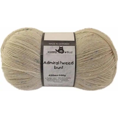 Schoppel wolle Admiral tweed bunt 980 Natur