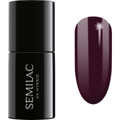 Semilac 076 Uv Gel Polish Black Coffee Гел лак 7ml