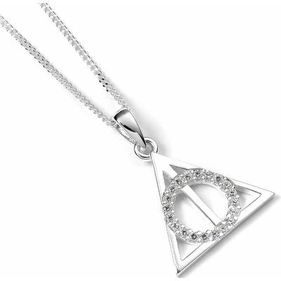 Carat Shop Stříbrný Harry Potter relikvie smrti s krystaly BHPSN002