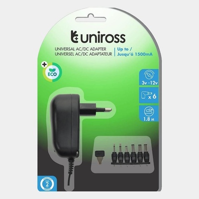Uniross Универсално зарядно 220V Uniross USMPS004EU 18W