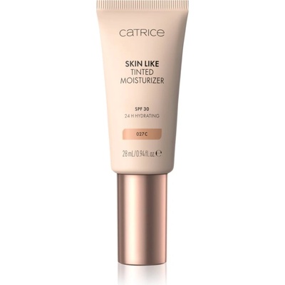 Catrice Skin Like Tinted Moisturizer хидратиращ тониращ крем SPF 30 цвят 027C 28ml