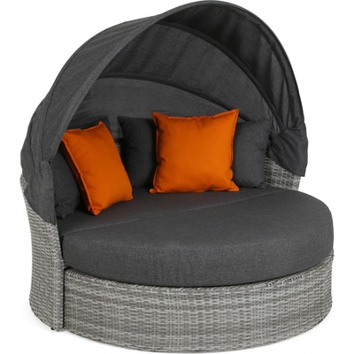 Home&Garden Zahradní pohovka s nebesy Sydney Light Grey / Grey Melange – Sleviste.cz