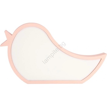 Candellux Led детска настолна лампа bird led/12w/230v розова (ca1078)
