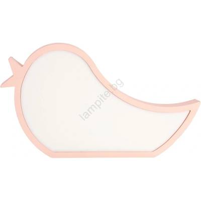 Candellux Led детска настолна лампа bird led/12w/230v розова (ca1078)