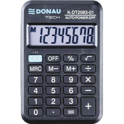 Donau Tech K-DT2083-01 vrecková čierna
