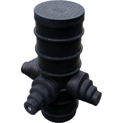 ACO Drenážní revizní šachta FLEX-CONTROL DN315/100-200 plastová s lapačem písku 900 mm – Sleviste.cz