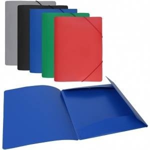 Biurfol Desk briefcase with eraser wide sp green