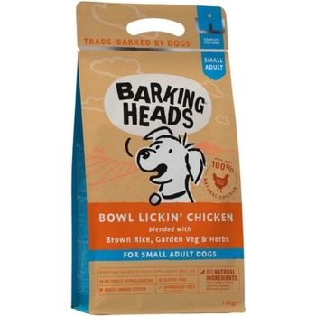 Barking Heads Bowl Lickin’ Chicken Small Breed 1,5 kg