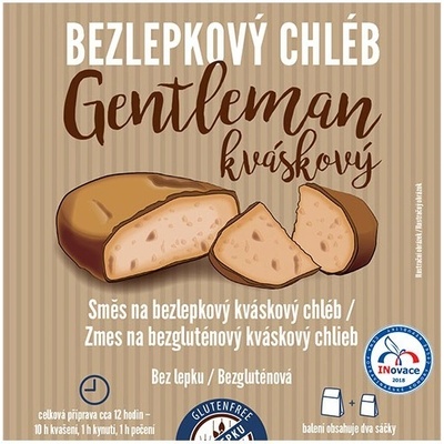 Adveni Bezlepkový chléb Gentleman kváskový 0,5 kg – Zboží Dáma