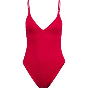 Seafolly Дамски бански костюм Seafolly Women's Collective V Neck One Piece Swimsuit - Cosmo Red - размер 42 (EU) (150-5730-0216)