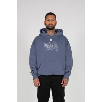 Urban Classics Суичър Classic V. 1 x Heavy Oversized Hoody vintageblue XXLUB-MJG11672-02428 - Бял, размер XS