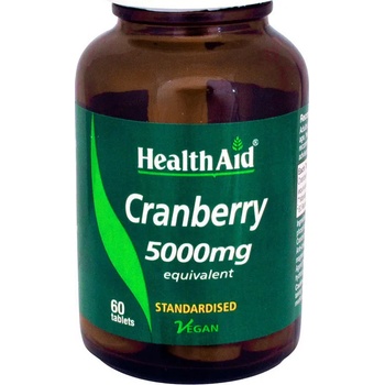 HEALTHAID Хранителна добавка червена боровинка, Health Aid - Cranberry - 5000mg 60 tab