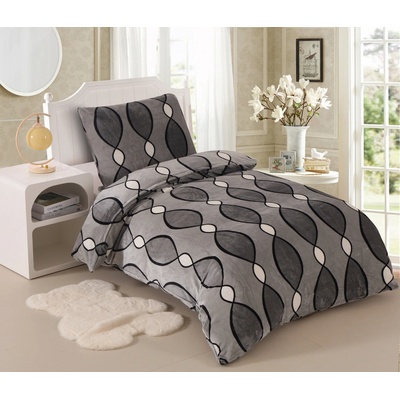 TiaHome Mikroplyš Gold Ribbon 90x70 200x220