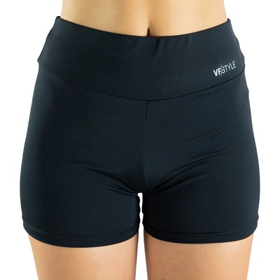 VFstyle dámske športové mini šortky čierne