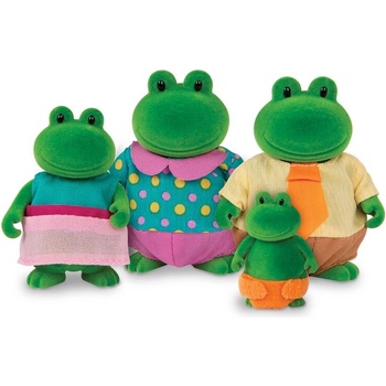 Li′ l Woodzeez Комплект фигурки, Battat, Li? l Woodzeez, Семейство жабки