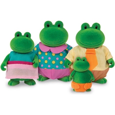 Li′ l Woodzeez Комплект фигурки, Battat, Li? l Woodzeez, Семейство жабки