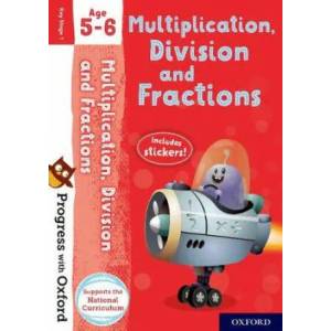 Progress with Oxford: Multiplication, Division and Fractions Age 5-6 | Paul Hodge (ISBN: 9780192765789)