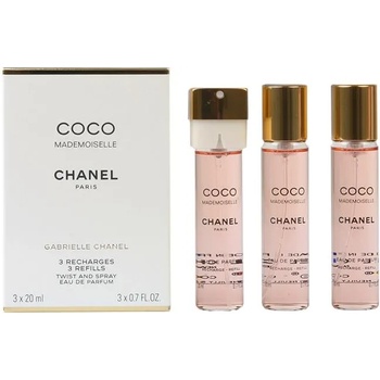 Image 1 of CHANEL Coco Mademoiselle (Refills) EDP 3x20 ml