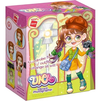 Qman Конструктор, Qman, Уна, Фотограф, 64 части (Q34011-3)