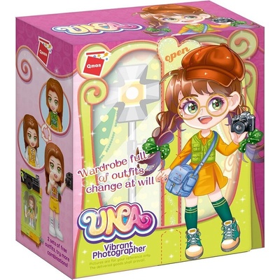 Qman Конструктор, Qman, Уна, Фотограф, 64 части (Q34011-3)