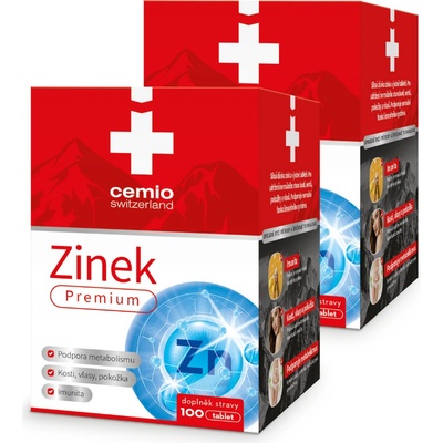 Cemio Zinek Premium 2 x 100 tablet