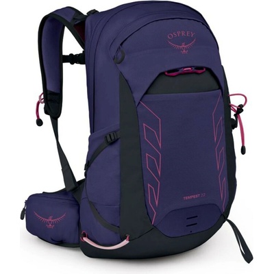 Osprey Tempest 22l deep fig hotspot pink