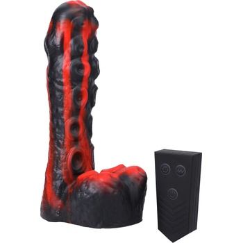 Image 1 of Doc Johnson Tendril Thruster Mini Fuck Machine Red-Black