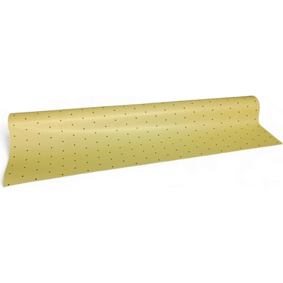 Floristická fólie s tečkou 50cm x 9,1m 23 světle žlutá