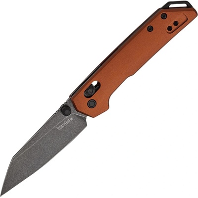 Kershaw MINI IRIDIUM REVERSE TANTO BRONZE BW D2 Aluminum DuraLock K-2051RBRZBW