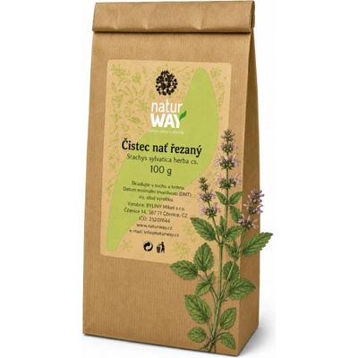 Naturway Sáček čistec lesní nať řez. 100 g